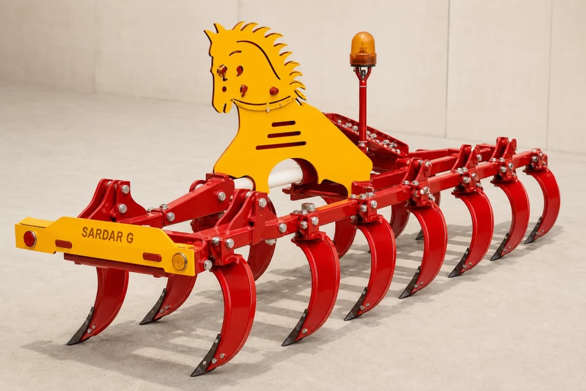 Manufacturing detail of the Cultivator Horse Model