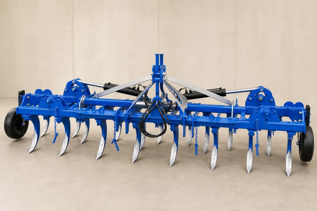Manufacturing detail of the Hydraulic Folding Cultivator