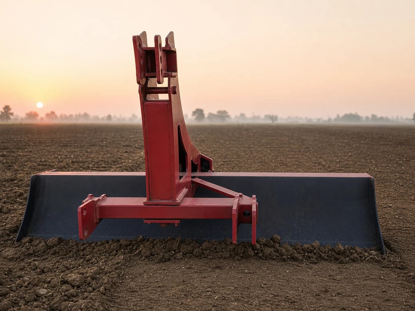 Manufacturing detail of the Land Leveller